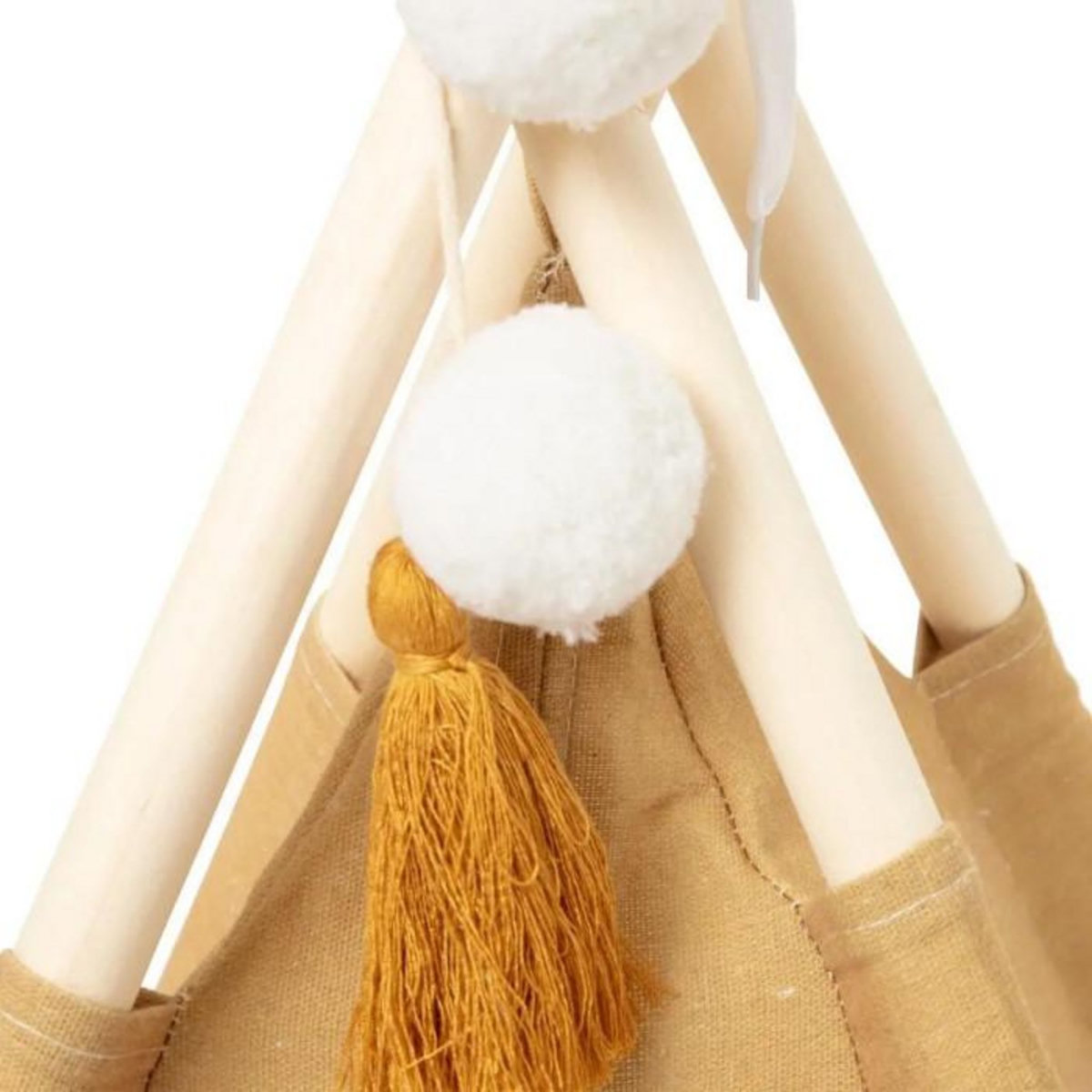 Atmosphera Kids Tipi Déco Enfant  Wapi  160cm Ocre