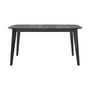 Voir la diapositive 3 : Rendez vous déco Table rectangulaire 4/6 personnes extensible en bois clair 150/180 cm - Oman