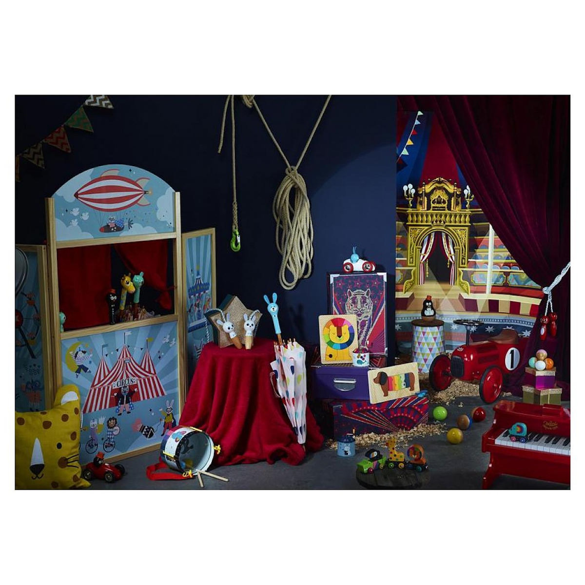 Vilac E piano rouge - avec piles -