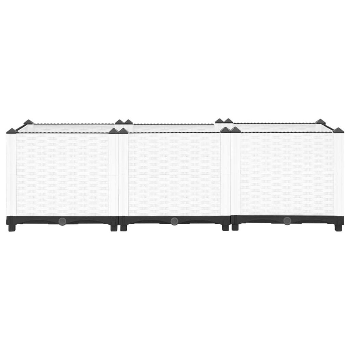 VIDAXL Lit sureleve 120x40x38 cm Polypropylene