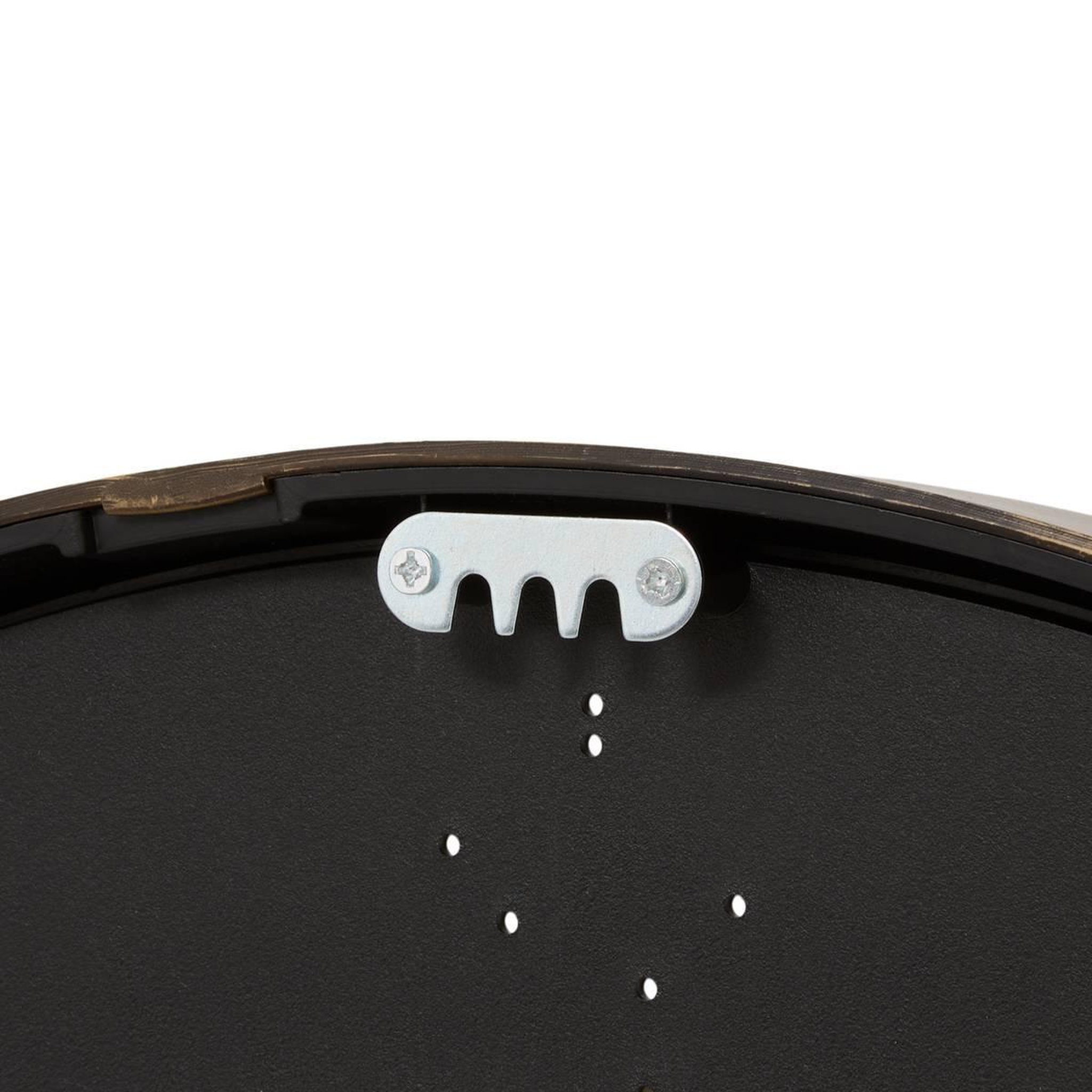 Voir la diapositive 3 : ATMOSPHERA Horloge murale effet bois  rory  51cm naturel