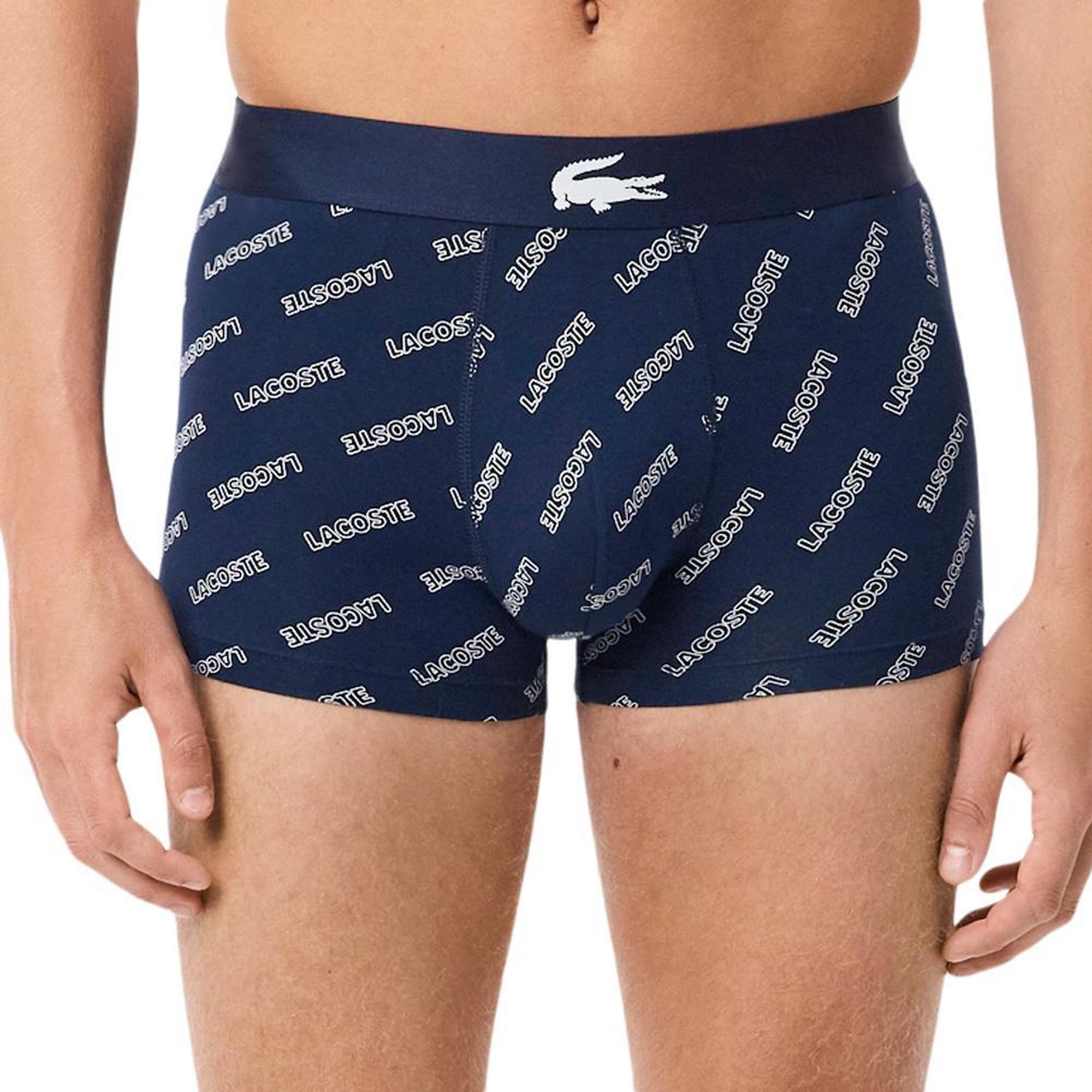 Voir la diapositive 2 : Lacoste x3 Boxers /Gris Homme Lacoste Stretch