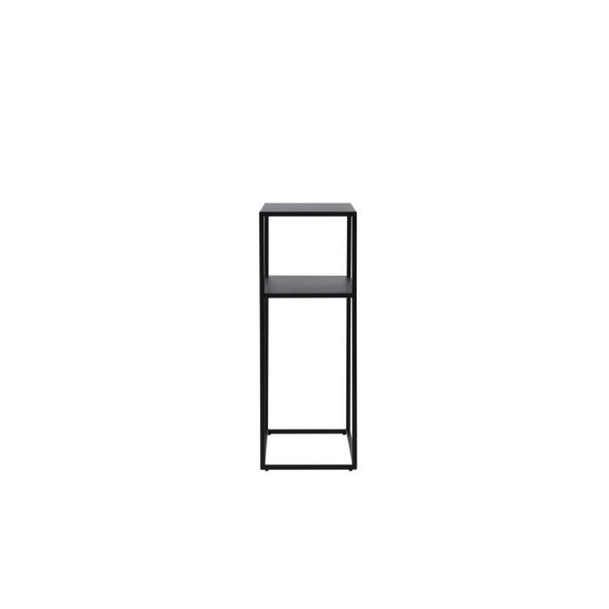 Paris Prix Console Design en Métal  Georgetown  80cm Noir