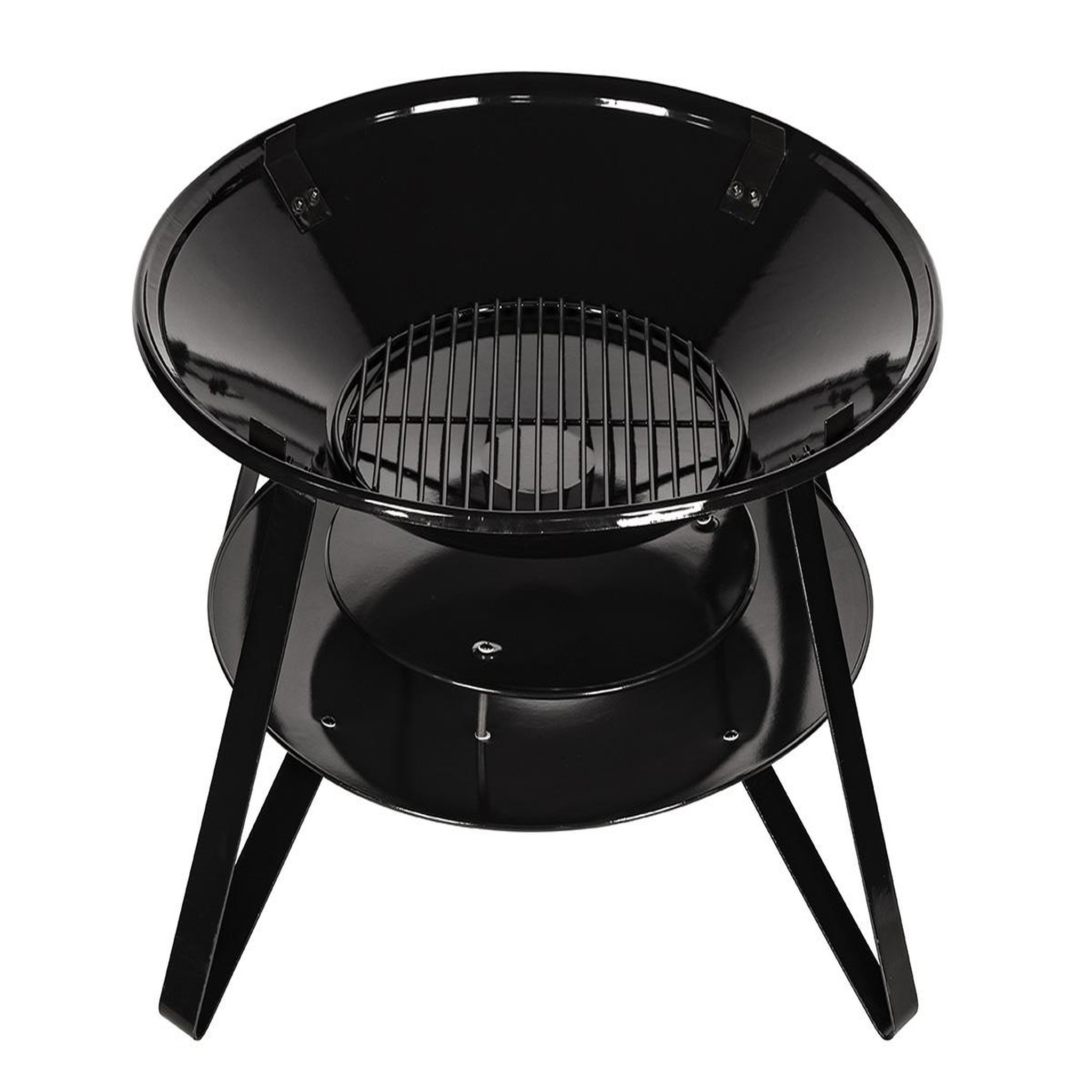 Voir la diapositive 2 : SOMAGIC Braséro en acier rond ø 70 cm somagic