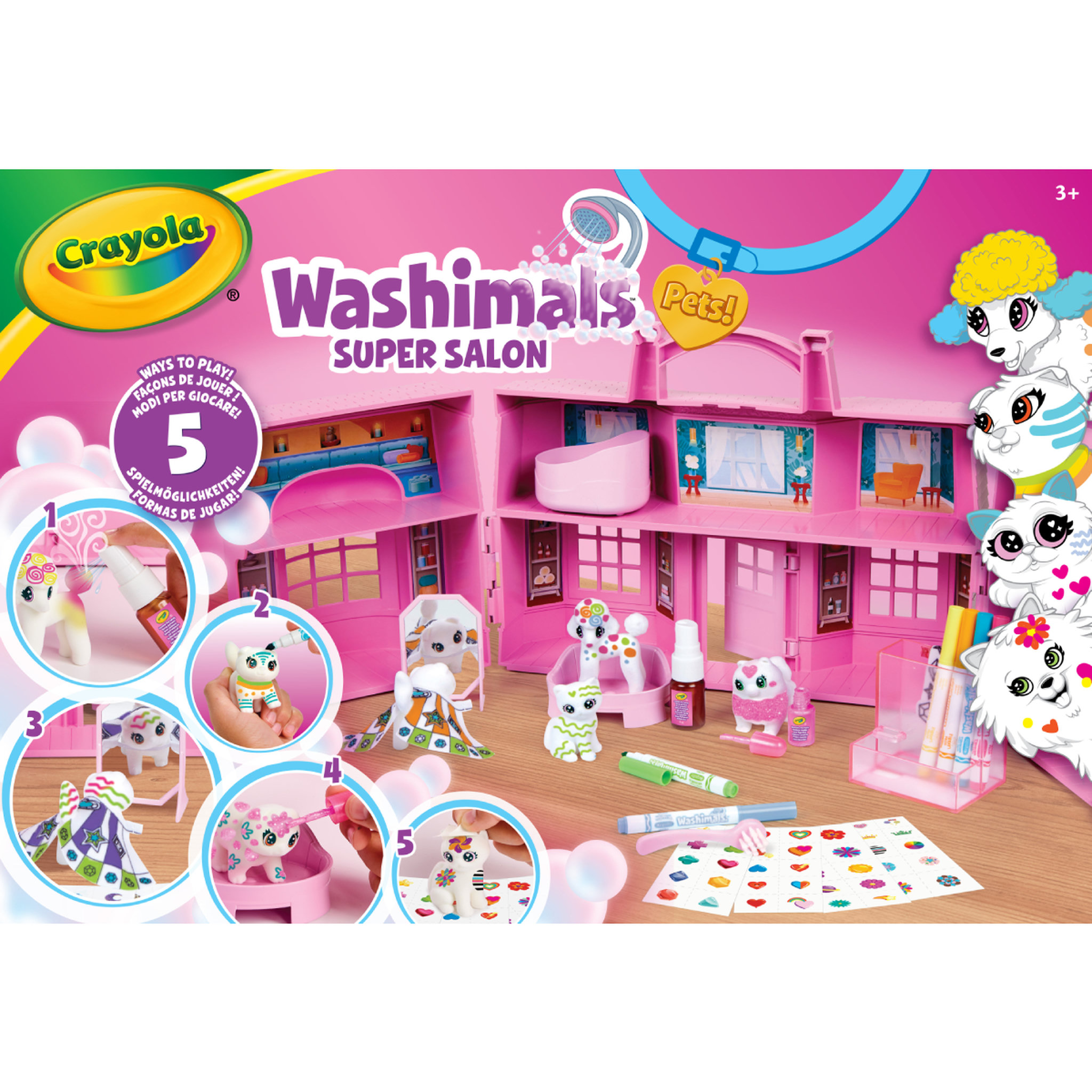 GOLIATH Super Salon Washimals Crayola