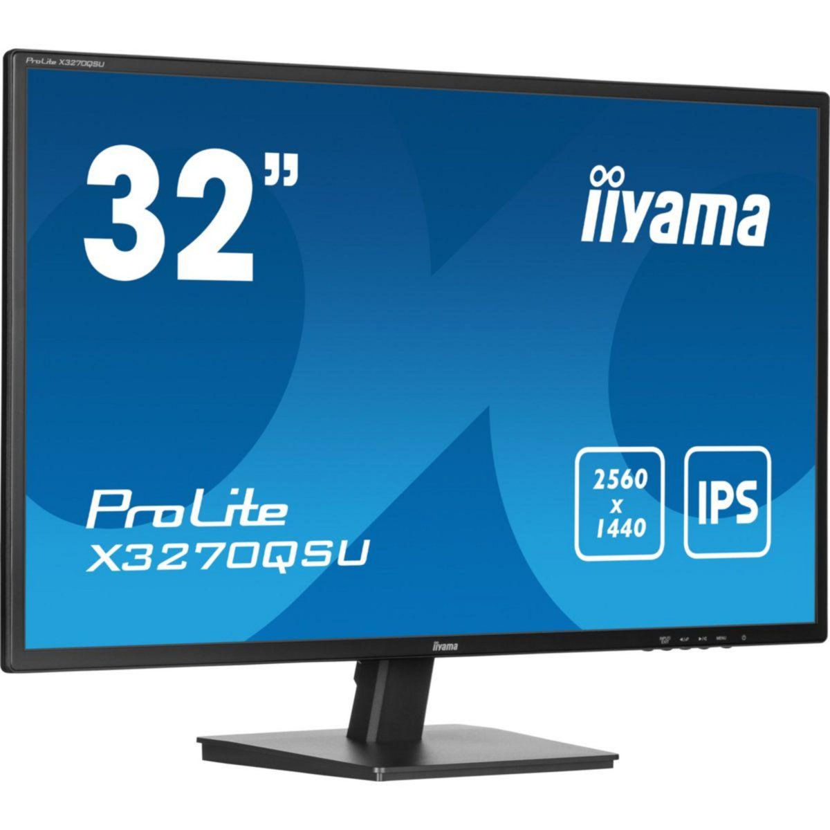 Iiyama Ecran PC PROLITE X3270QSU-B1 32'' Plat IPS