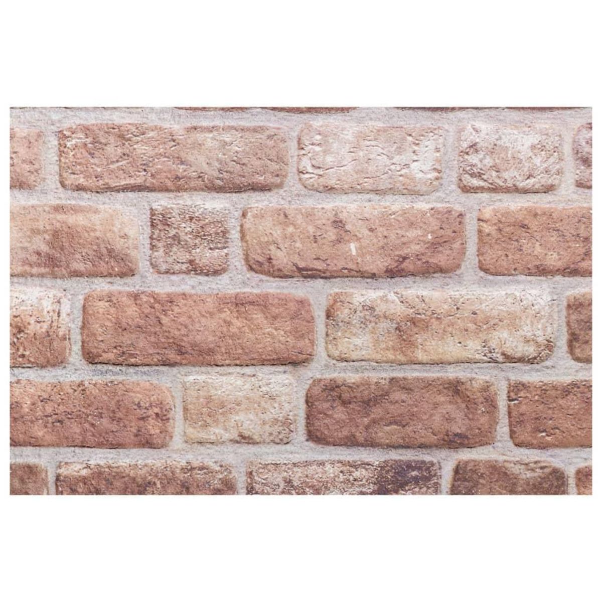 VIDAXL Panneaux muraux 3D 10 pcs marron 100x50 cm EPS