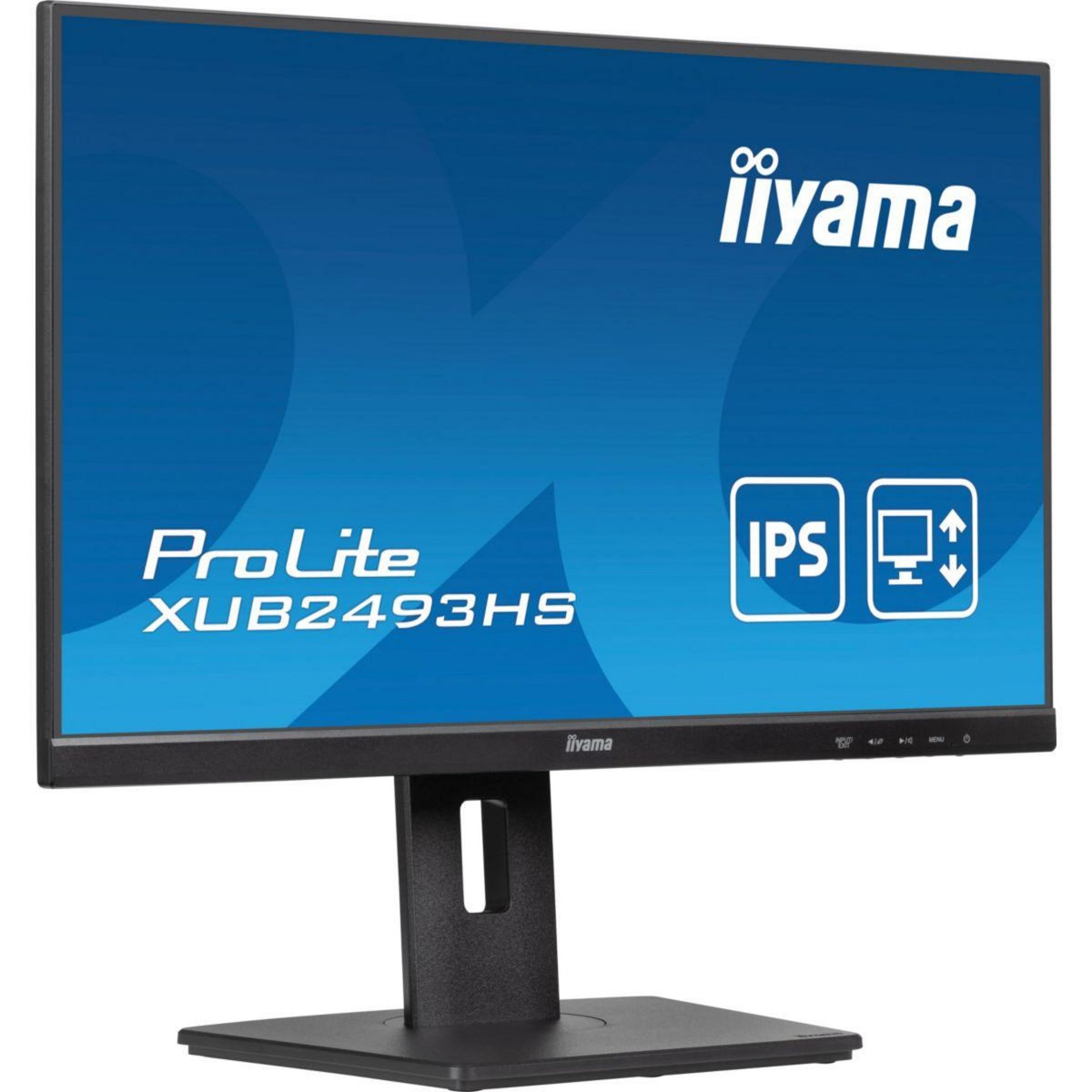 Iiyama Ecran PC PROLITE XUB2493HS-B6 24'' Plat IPS
