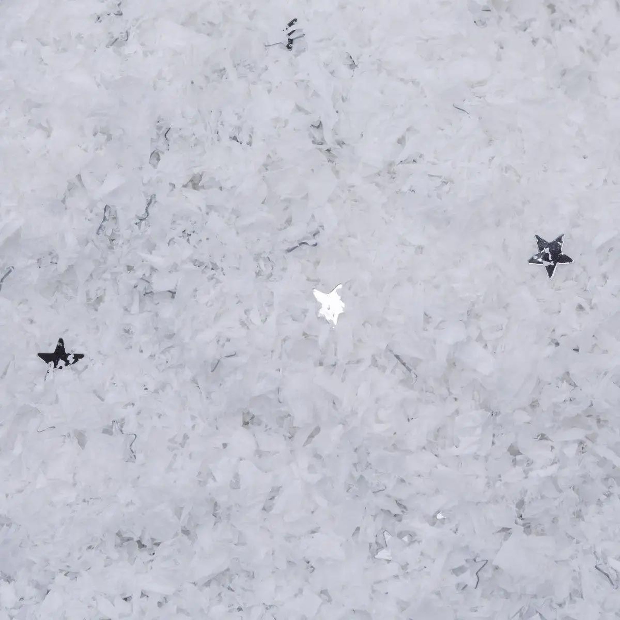 Voir la diapositive 2 : ATMOSPHERA Copeaux de neige étoiles  manteau  150g blanc