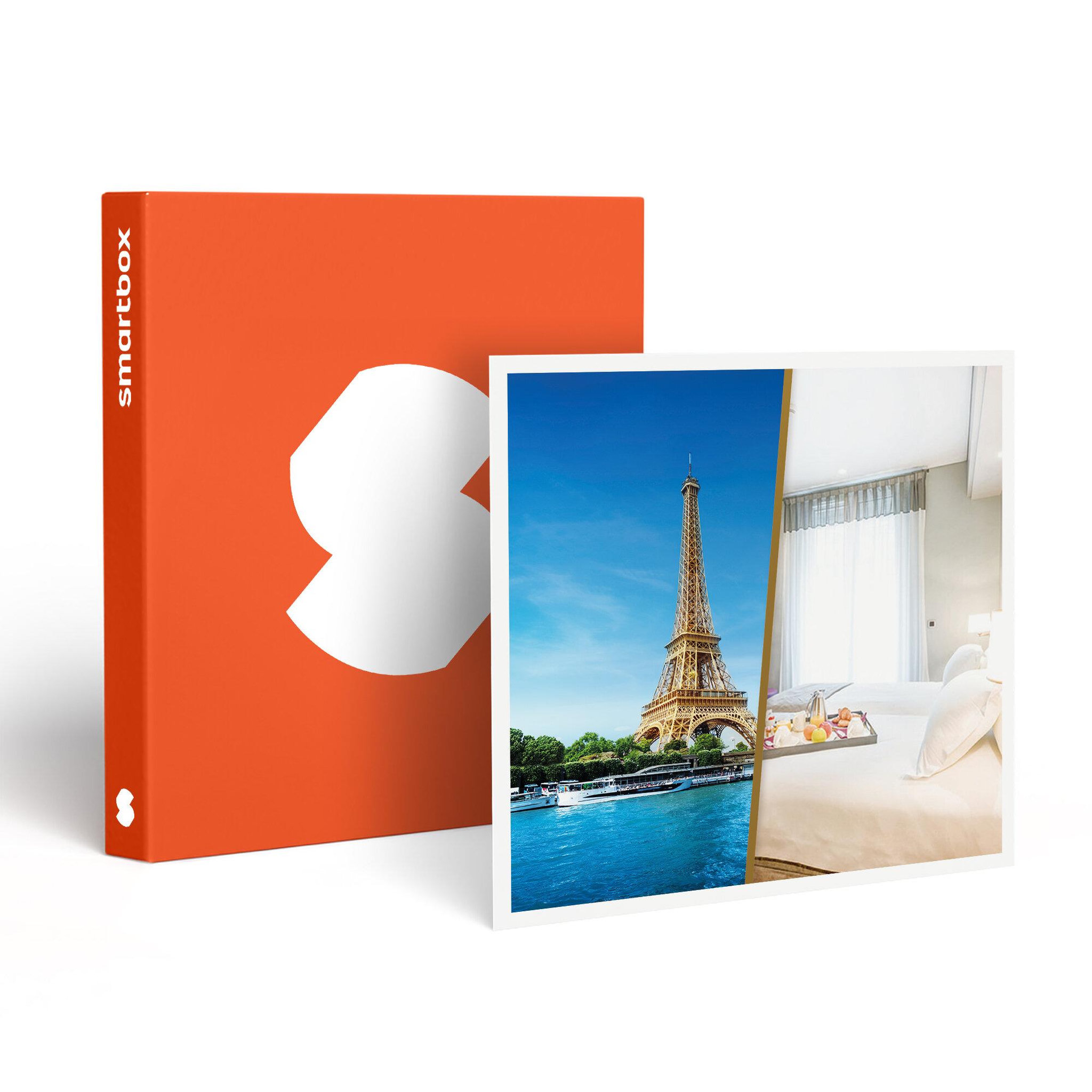 Smartbox Séjour découverte 3 jours à Paris avec visite guidée du sommet de la tour Eiffel - Coffret Cadeau Multi-thèmes