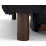 Voir la diapositive 5 : LISA DESIGN Jake - canapé d'angle droit 4 places convertible avec coffre en fausse fourrure