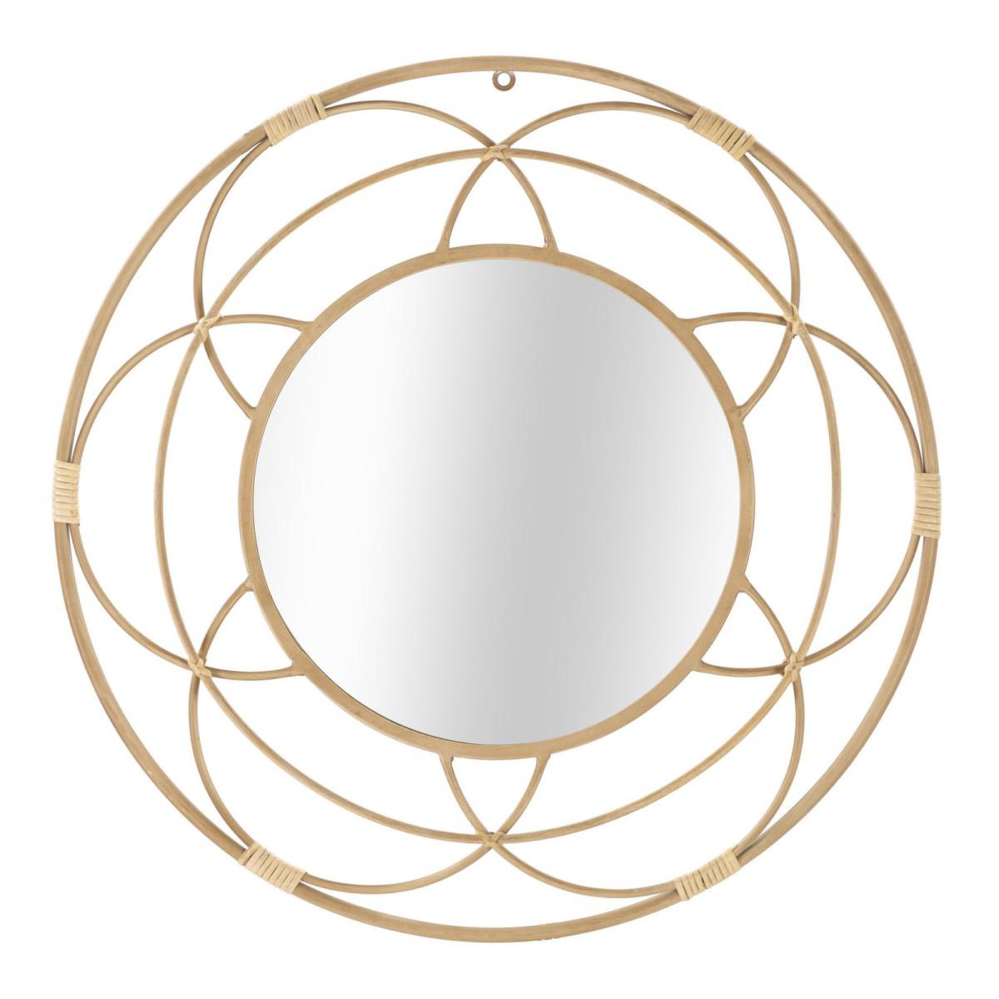 Paris Prix Miroir mural déco  valencia  60cm naturel