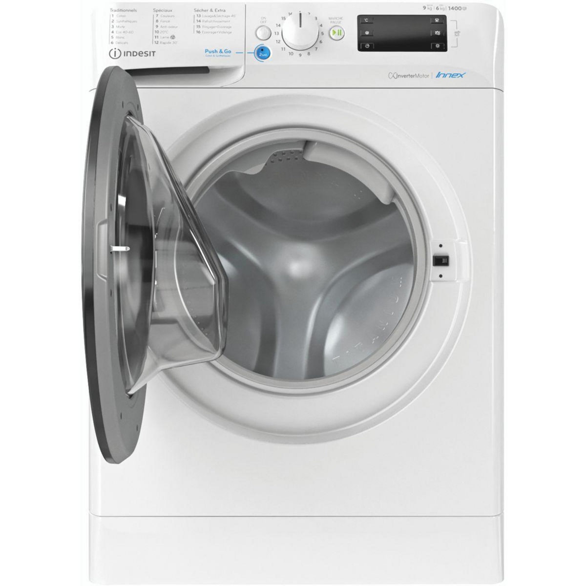 Indesit Lave linge séchant hublot BDE964359WBFR