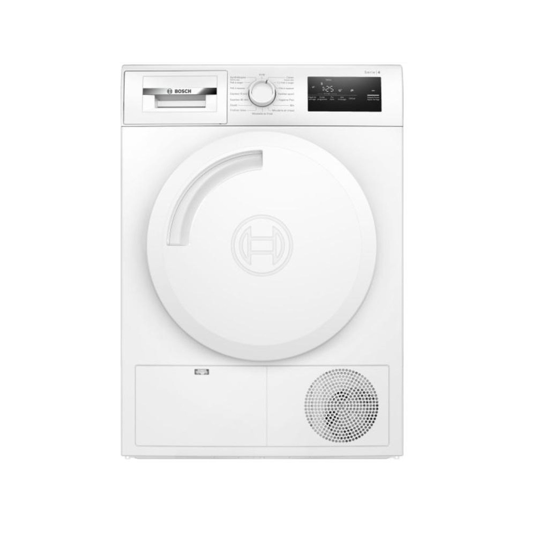 Voir la diapositive 1 : BOSCH Sèche -linge à condensation 60cm 8kg b blanc - wtn83209fr