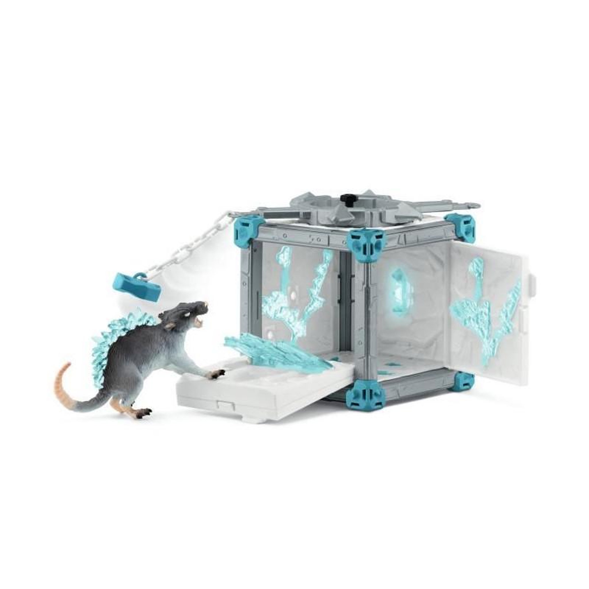 Voir la diapositive 3 : Schleich BattleCave Rat de Glace, Extension de l'arene, SCHLEICH 42676 Eldrador Creatures, des 7 ans