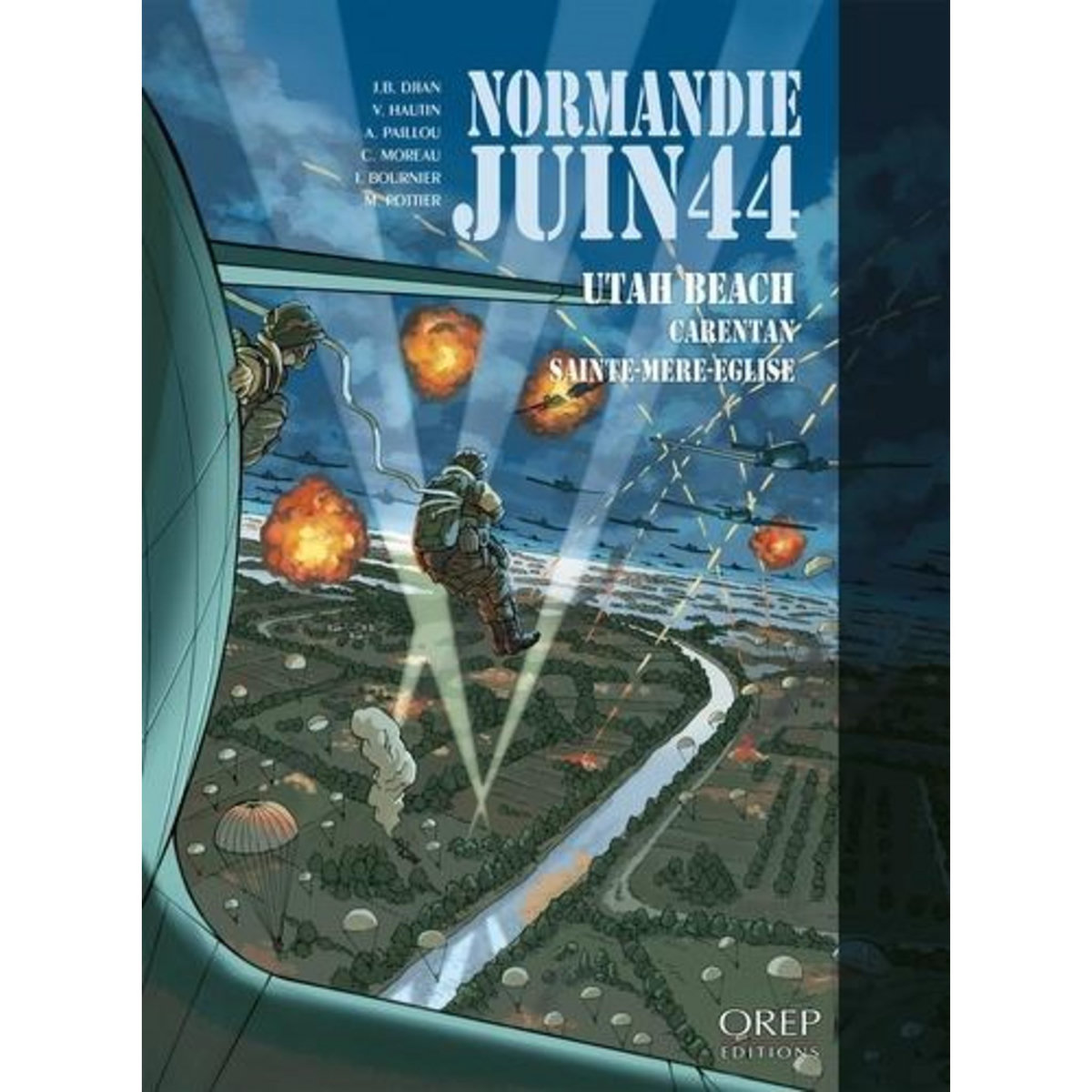 NORMANDIE JUIN 44 TOME 2 : UTAH BEACH CARENTAN, Djian Jean-Blaise