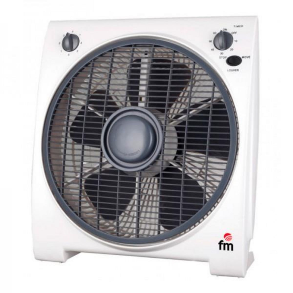 MARKET24 Ventillateur Grupo FM BF4 8600046608 45W Blanc