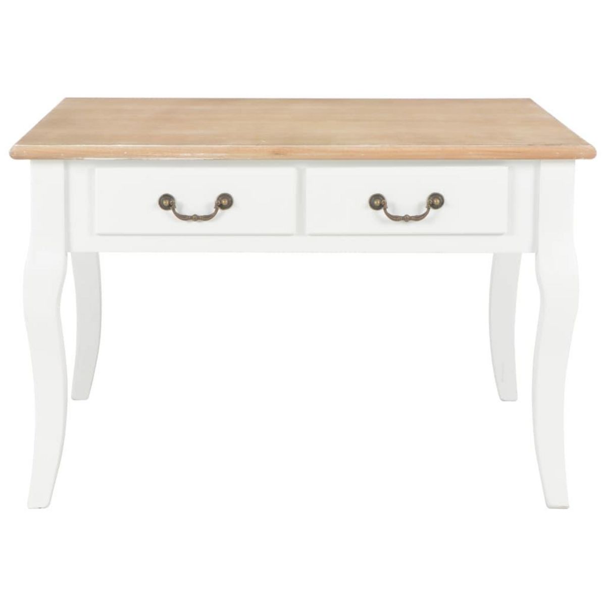 VIDAXL Table basse Blanc 80 x 80 x 50 cm Bois