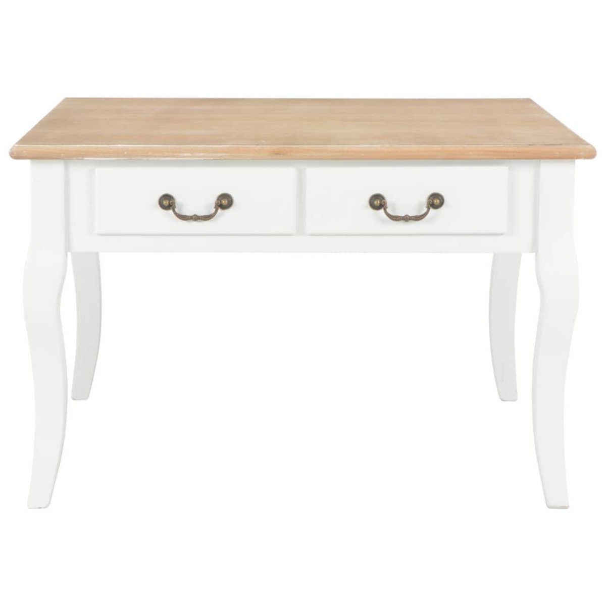 VIDAXL Table basse Blanc 80 x 80 x 50 cm Bois