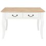 Voir la diapositive 3 : VIDAXL Table basse Blanc 80 x 80 x 50 cm Bois