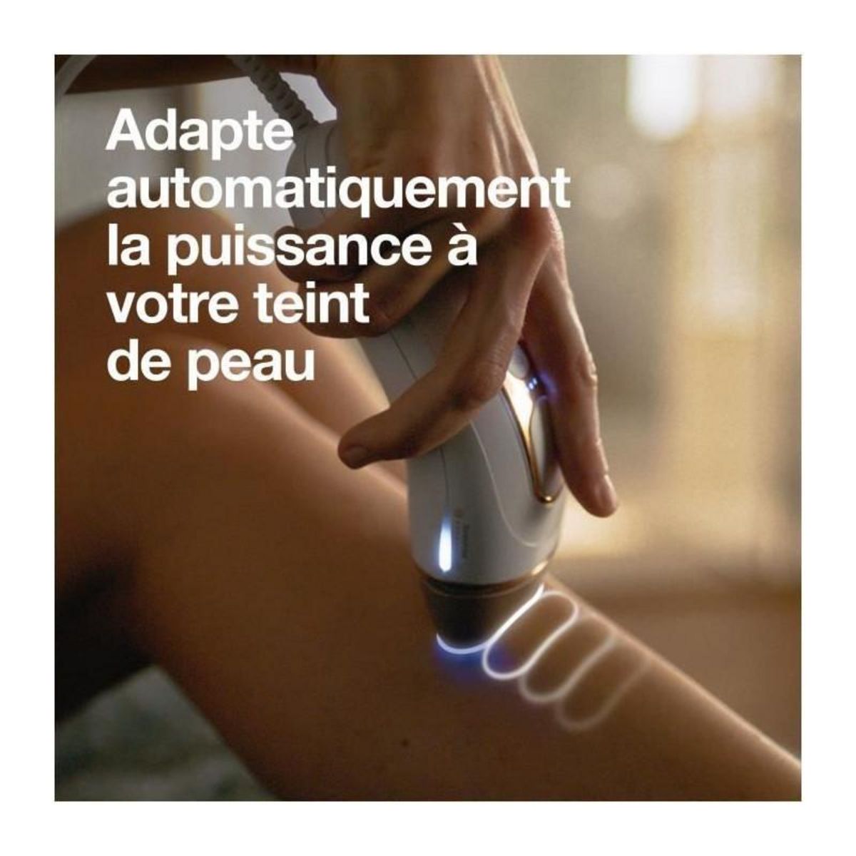 BRAUN Épilateur a Lumiere Pulsée - BRAUN - Silk·expert Pro 5 - Épilation a la maison - Pochette - Rasoir Venus - 2 Tetes - PL5152