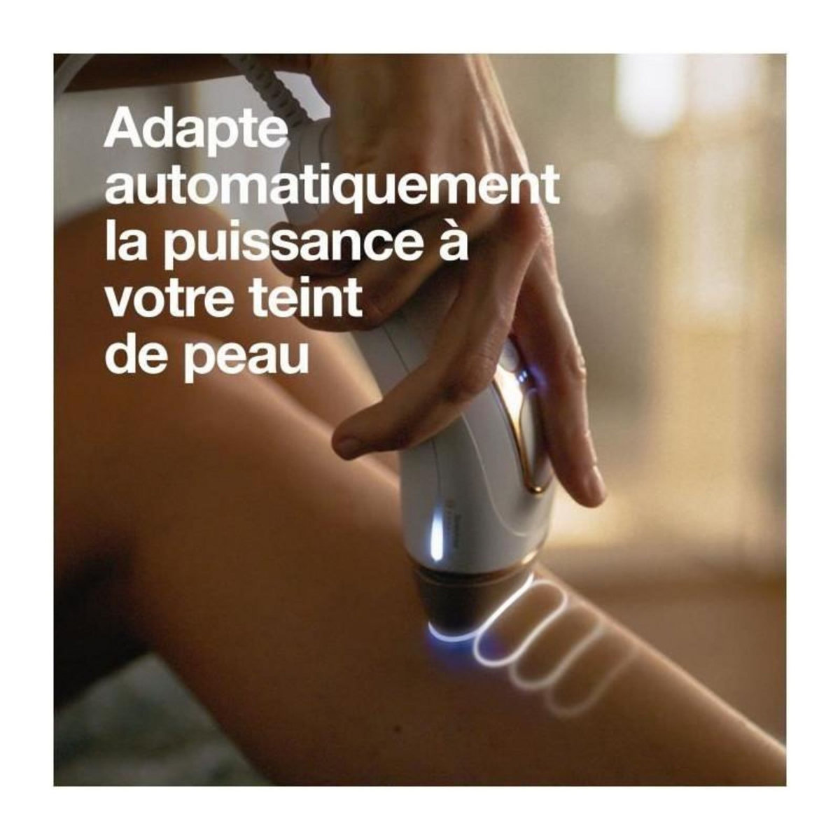 BRAUN Épilateur a Lumiere Pulsée - BRAUN - Silk·expert Pro 5 - Épilation a la maison - Pochette - Rasoir Venus - 2 Tetes - PL5152