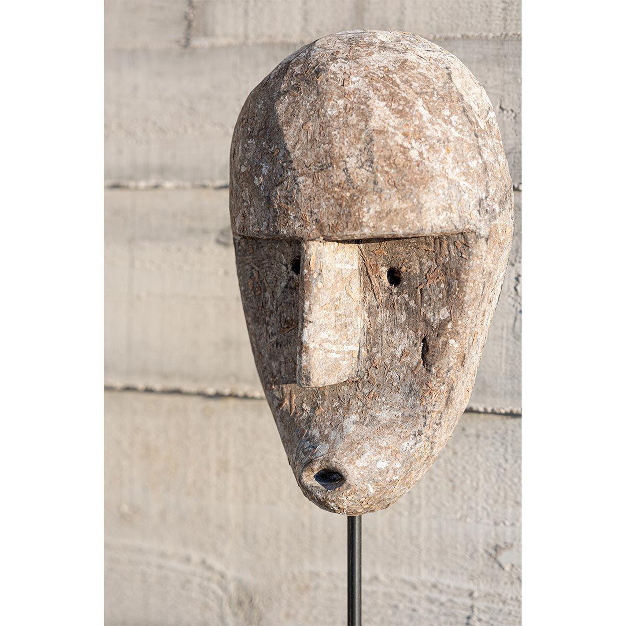 Voir la diapositive 3 : J-LINE Décoration murale  personnage abstrait  32cm gris