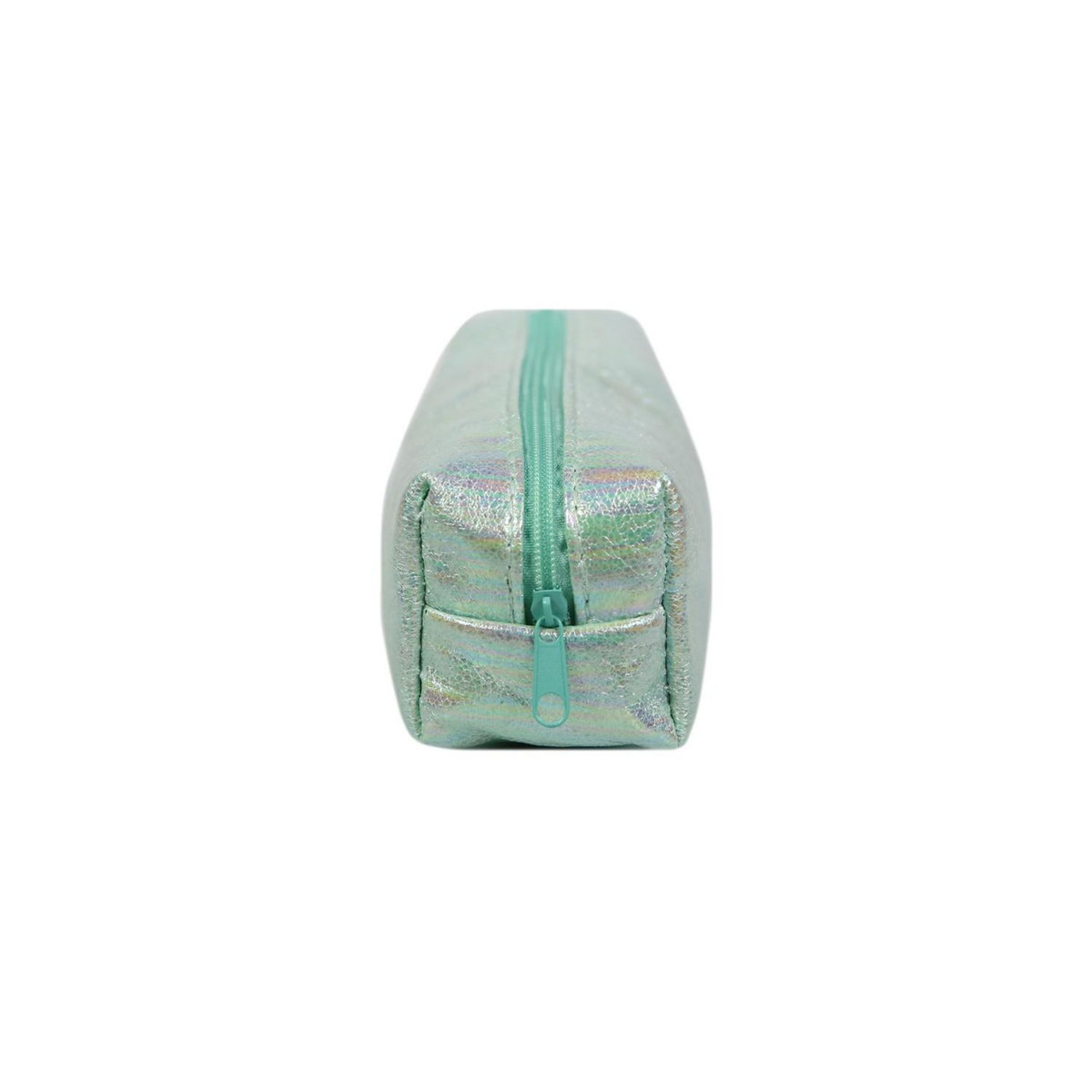 Bagtrotter BAGTROTTER Trousse scolaire carrée No Name Turquoise