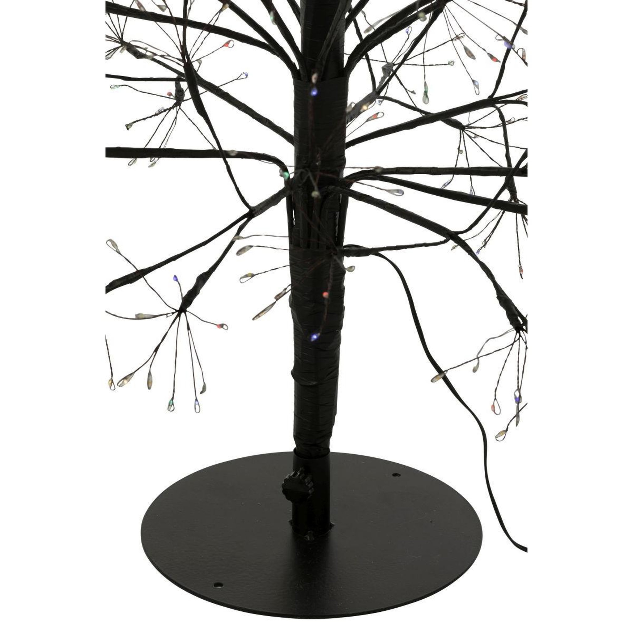 Voir la diapositive 2 : J-LINE Sapin à led en métal  grady  180cm multicolore