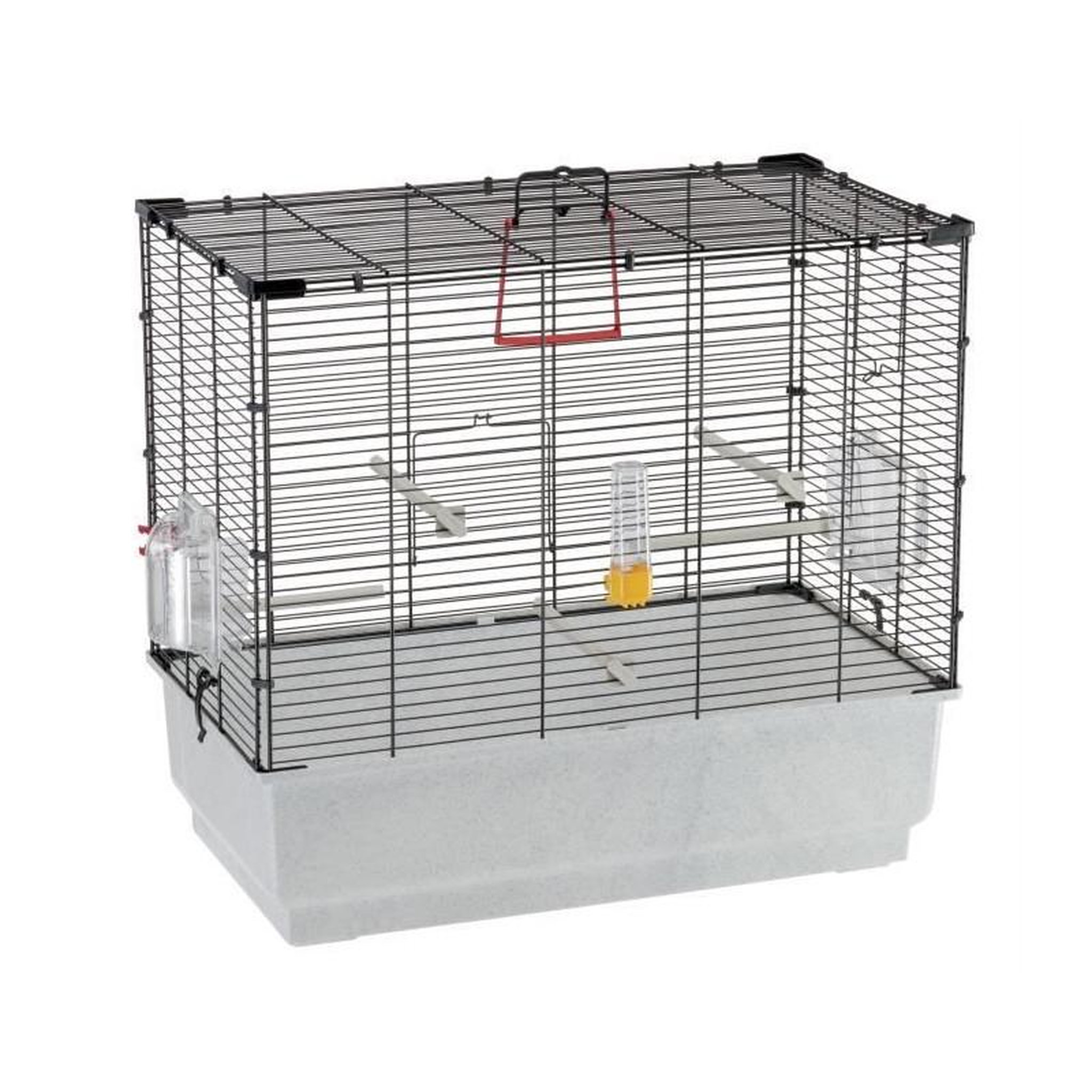 Voir la diapositive 6 : Ferplast Cage canaris - FERPLAST - PIANO 4 - 59 x 33 x 55 cm - Noir