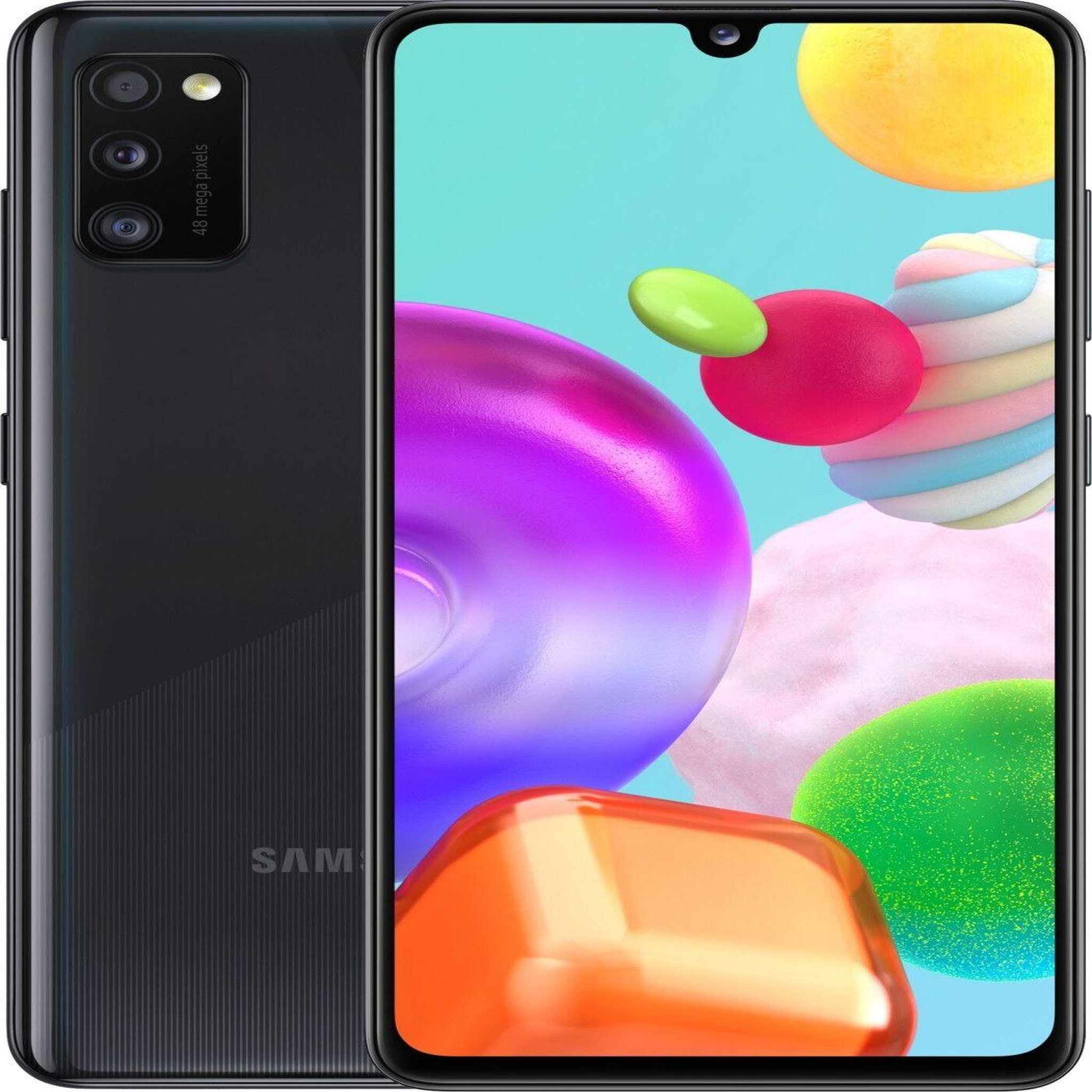 Samsung Galaxy A41 (Dual Sim) Reconditionné 64 Go - Grade A - Noir