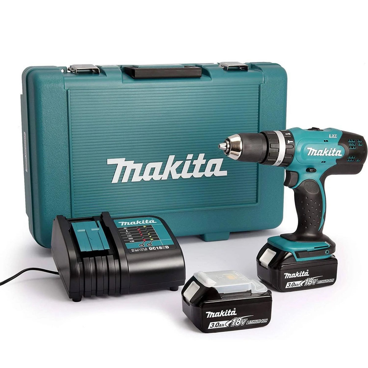 MAKITA Perceuse visseuse à percussion 18v 2 batteries Makita