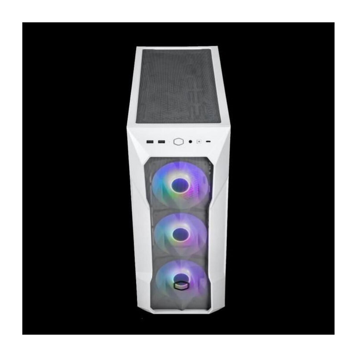 Cooler Master Boitier PC - COOLER MASTER - TD500 Mesh white