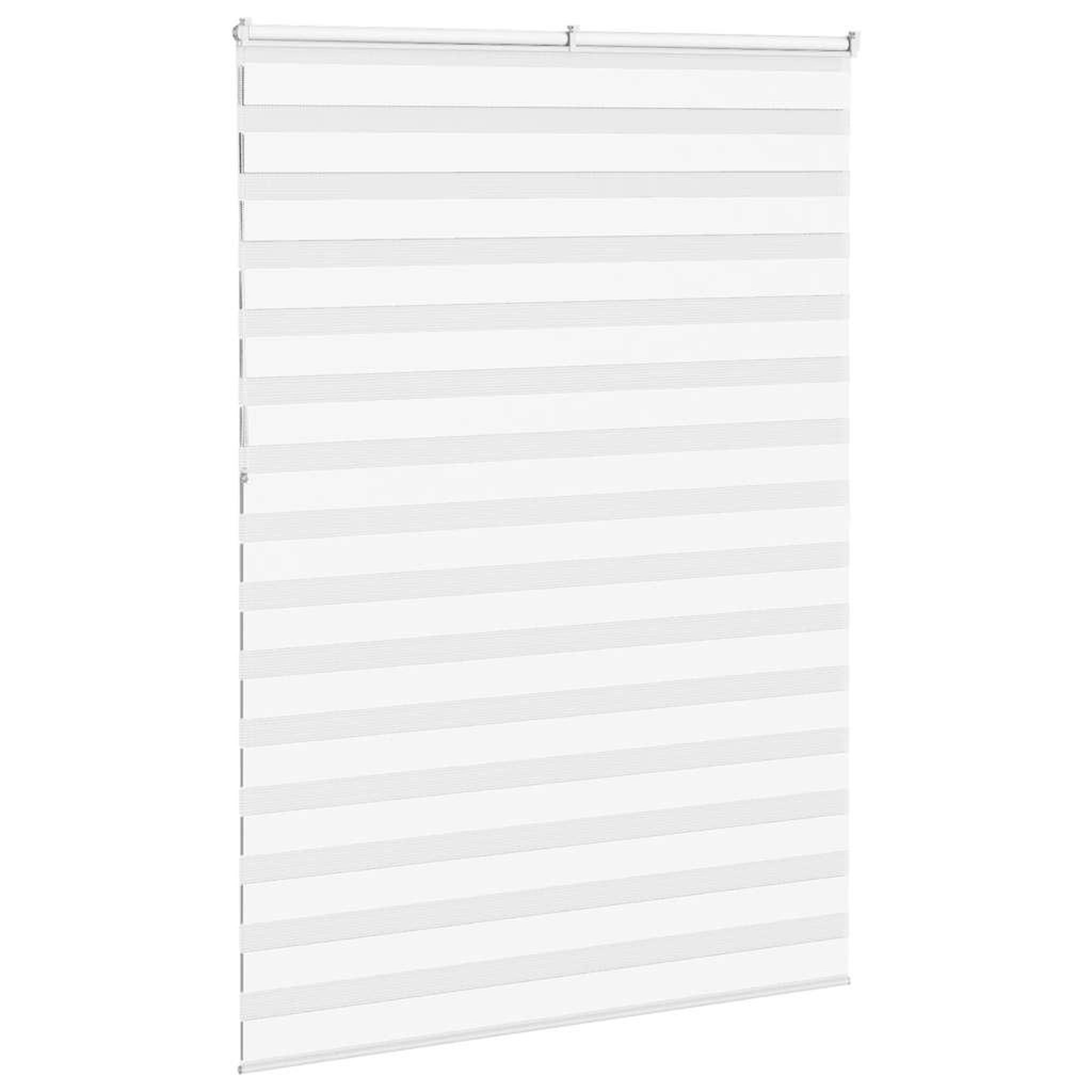 Voir la diapositive 4 : VIDAXL Store zebre blanc 160x230 cm largeur du tissu 155,9cm polyester