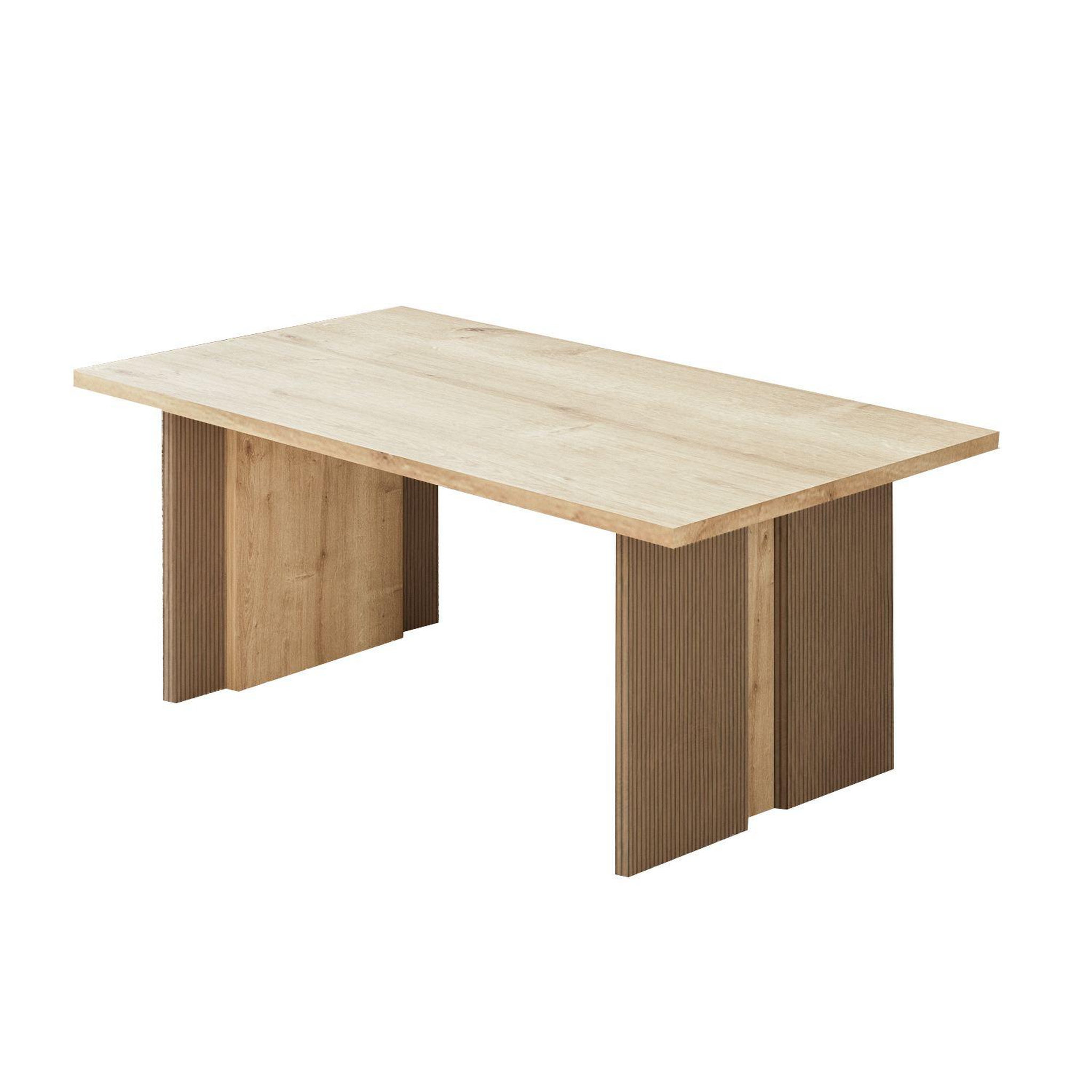 Habitat et Jardin Table basse en bois  ravello  - 90 x 50 x 40 cm - beige