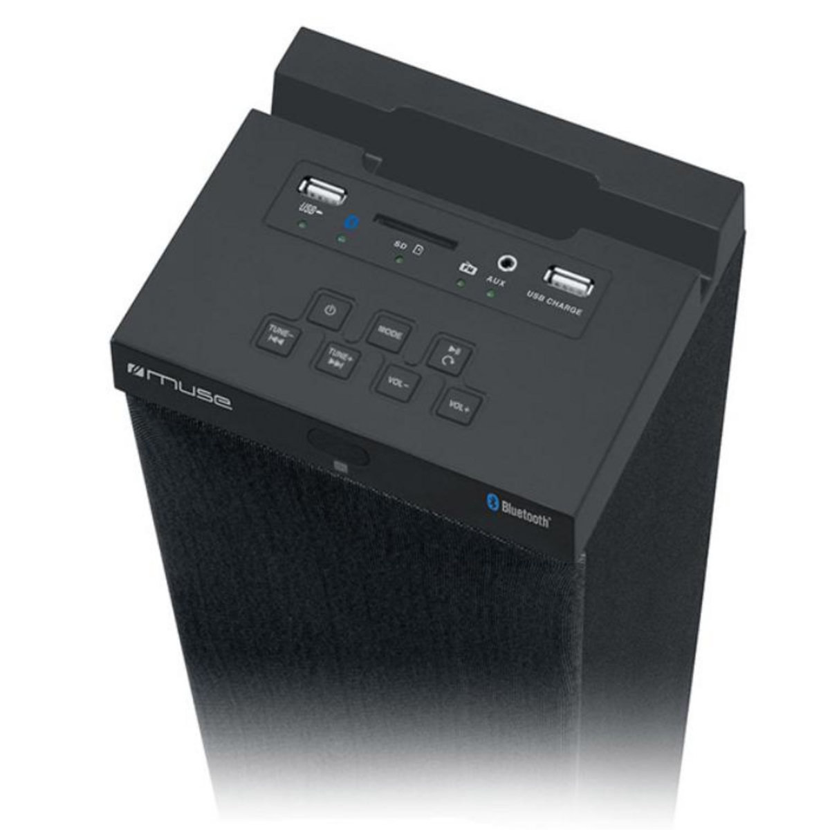 Muse Tour de son 60w avec bluetooth noir - m1250bt