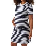 VERO MODA MATERNITY Robe de Grossesse /Blanche Femme Vero  oda  aternity 20018191. Coloris disponibles : Bleu