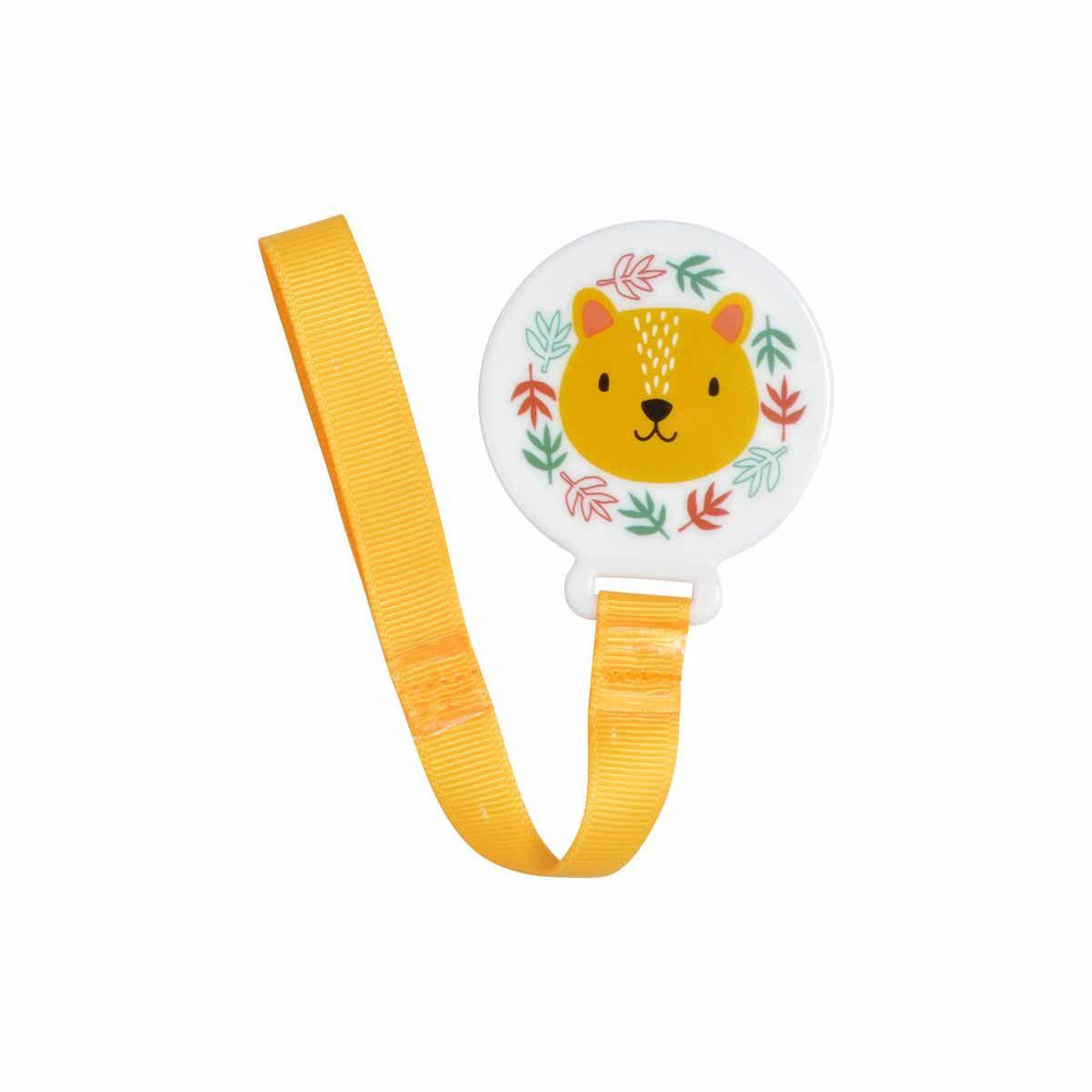 BEBE DOUCEUR Attache sucette bébé  sweet savane  jaune