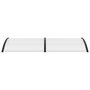 Voir la diapositive 2 : VIDAXL Auvent de porte 240 x 100 cm PC