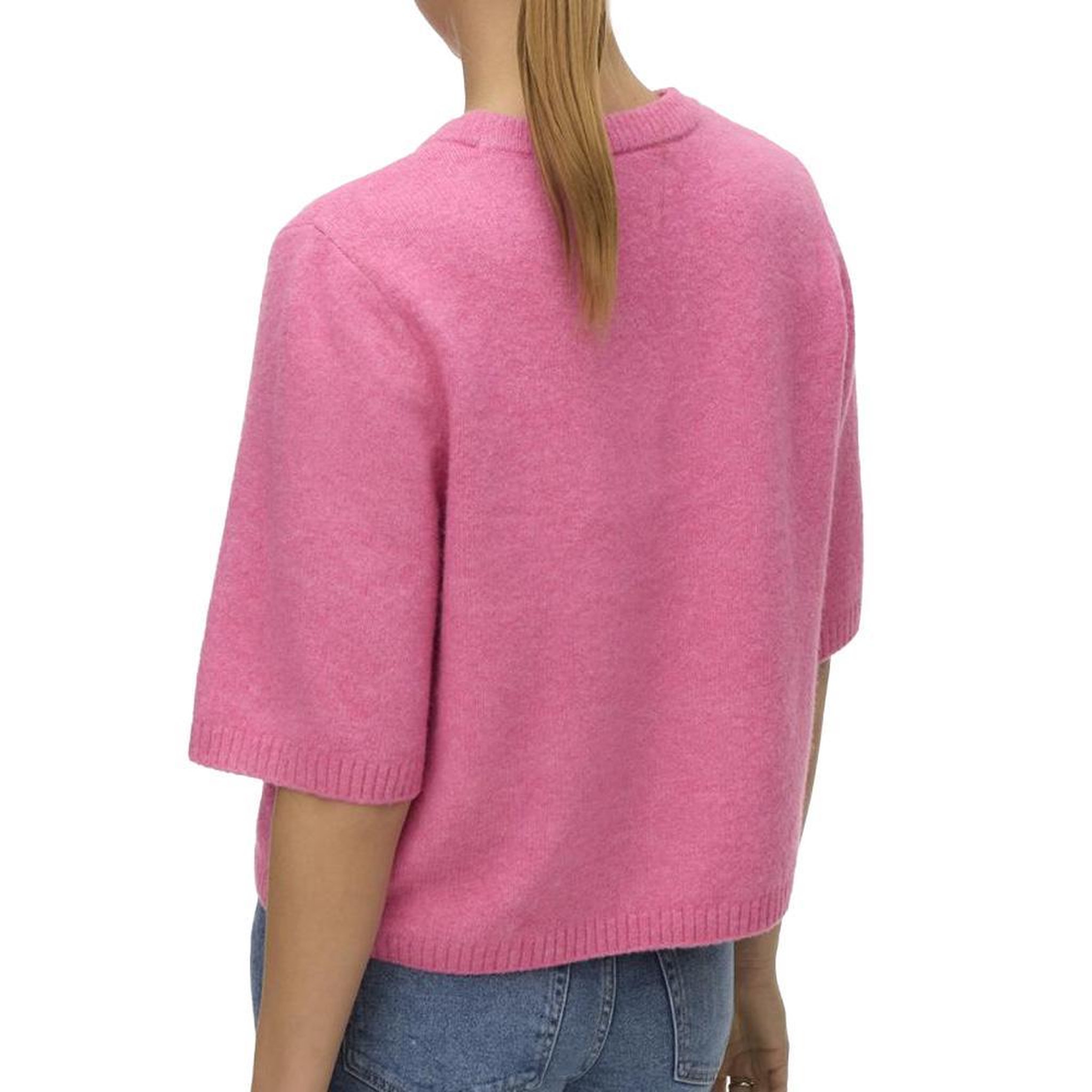 Voir la diapositive 2 : Vero Moda Pull Manches Courtes Rose Femme Vero Moda Boom