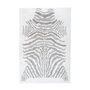 Voir la diapositive 1 : Paris Prix Tapis Imprimé Animal  Rabbit  Gris & Blanc