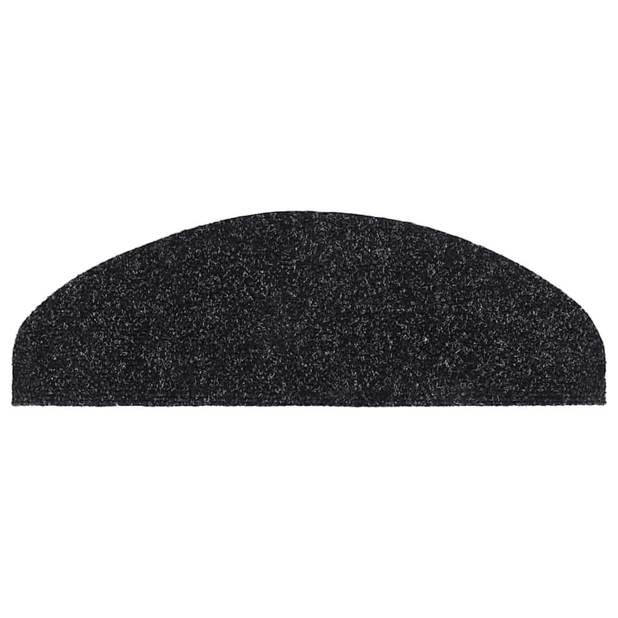 Voir la diapositive 4 : VIDAXL Tapis d'escalier autocollant 20 pcs noir 65x21x4 cm