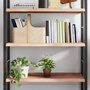 Voir la diapositive 1 : VIDAXL Etagere murale 100x60x(2-4) cm bois de chene massif non traite