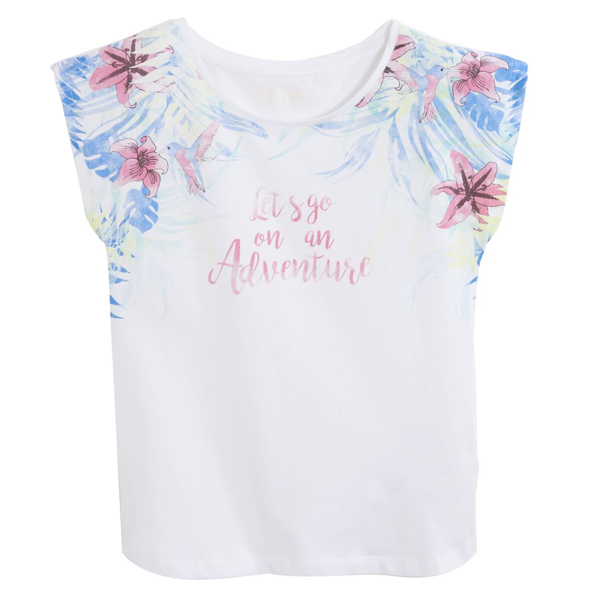 IN EXTENSO T-shirt manches courtes fille