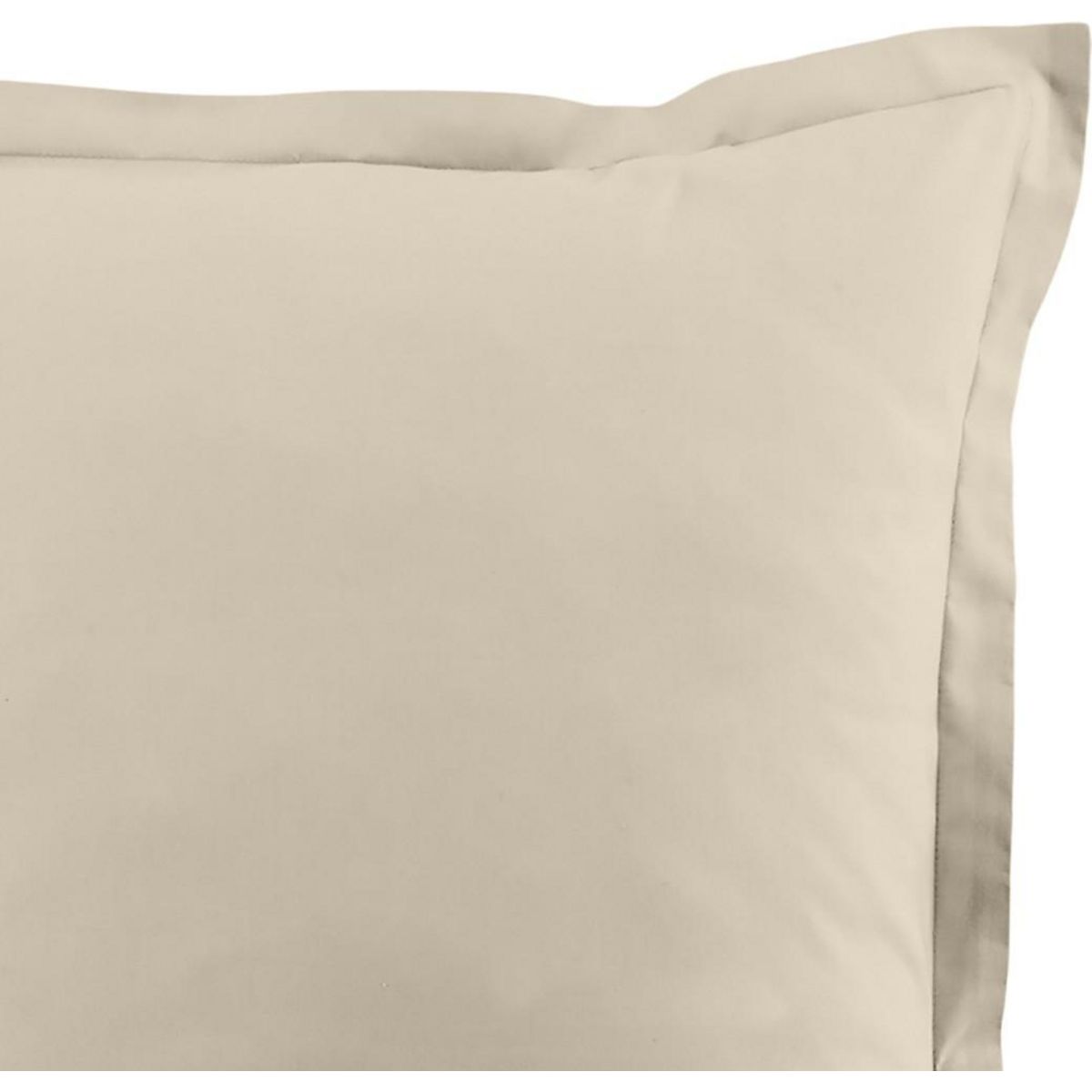 Home collection Paire de taies d'oreiller 100% coton 57fils