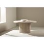 Voir la diapositive 6 : Paris Prix Table Basse Effet Travertin  Haron  80cm Beige
