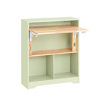 SOBUY SoBuy - Bureau Informatique à une porte - Nordique - FWT104. Coloris disponibles : Blanc