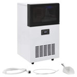 VIDAXL Appareil à glaçons Noir 45 kg 24 h