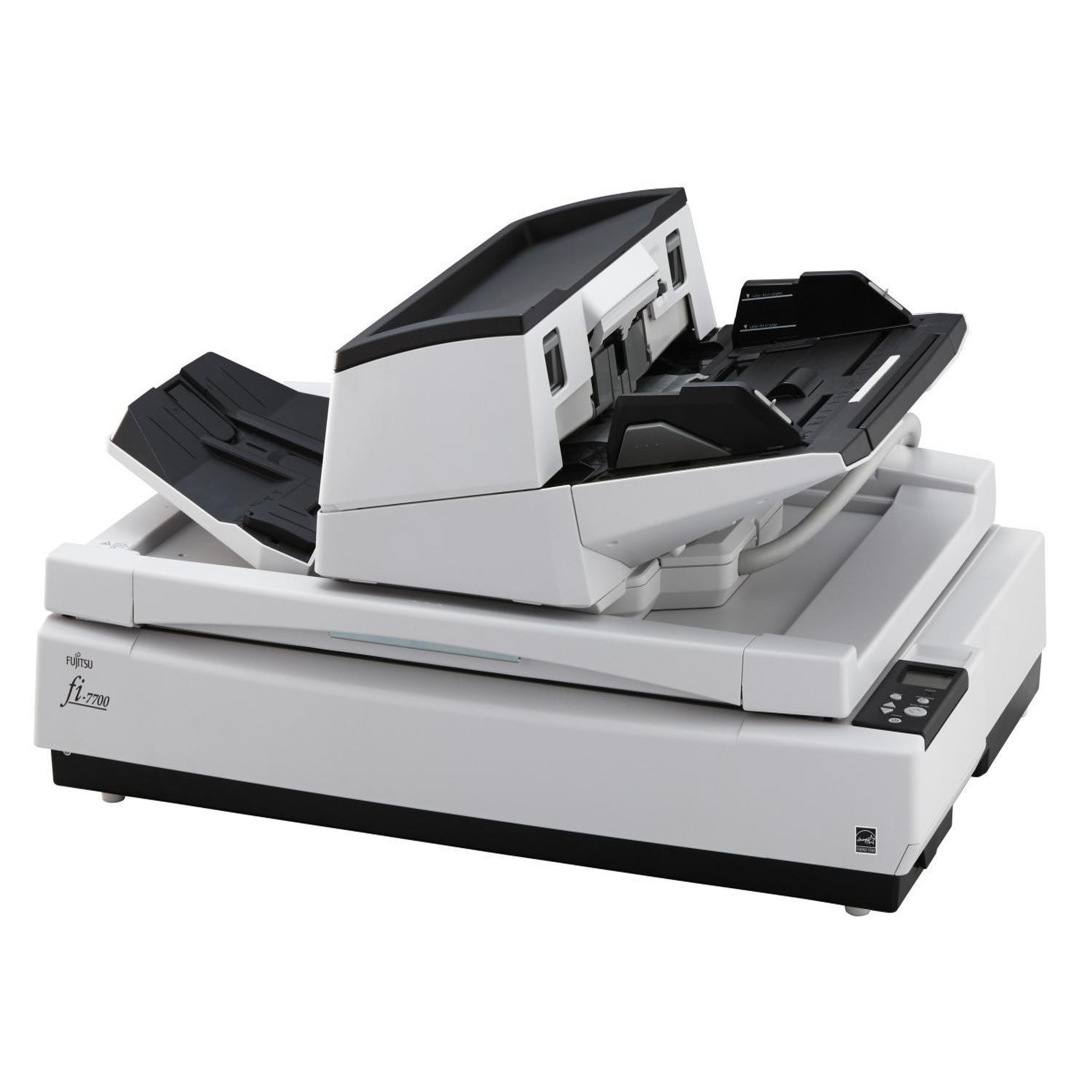 Ricoh Fujitsu fi-7700 Numériseur à plat et adf 600 x 600 DPI A3 Noir, Blanc