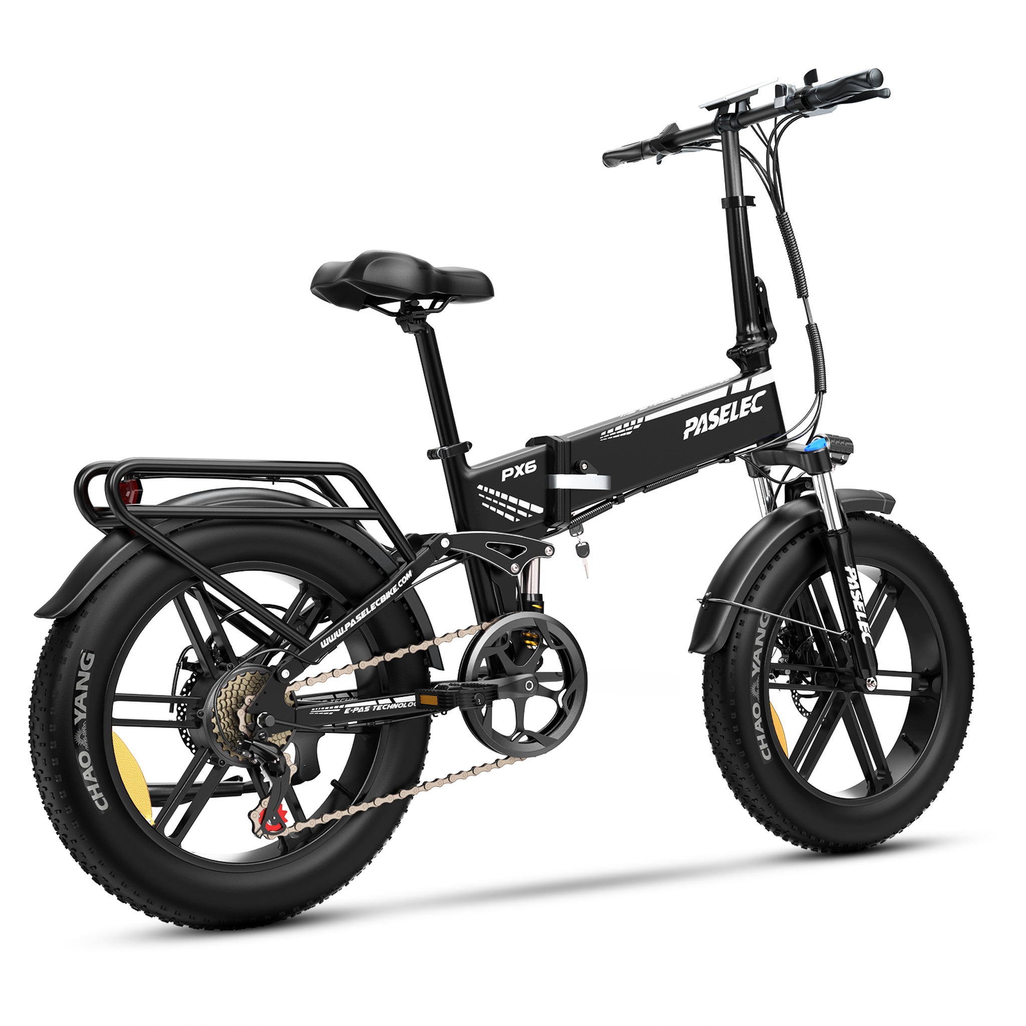 Voir la diapositive 3 : PASELEC Vélo électrique pliable PASELEC PX6
